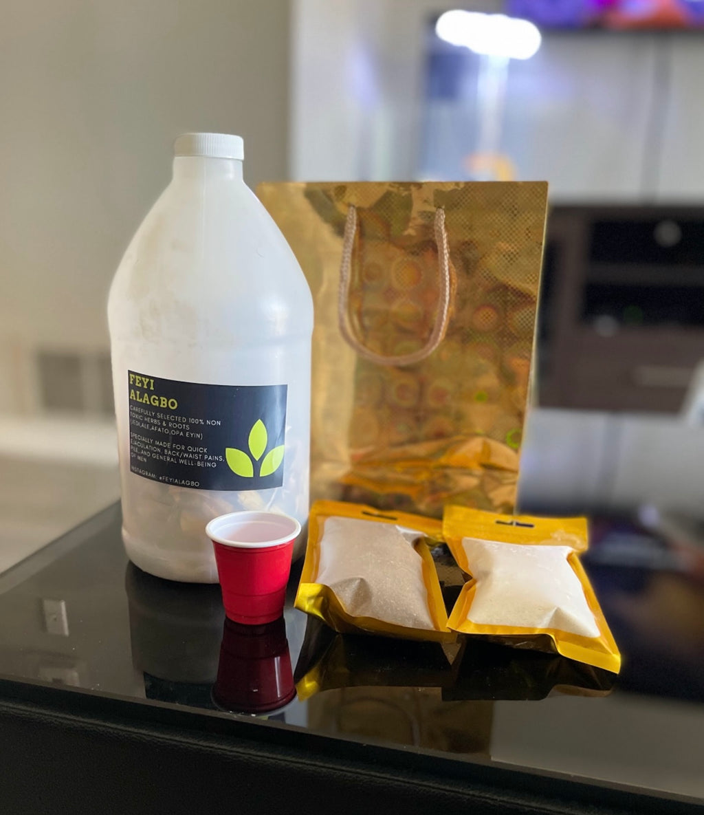 African fix of quick ejaculation roots and barks, Agbo Jedi and Manpower Super Package. 3 in 1